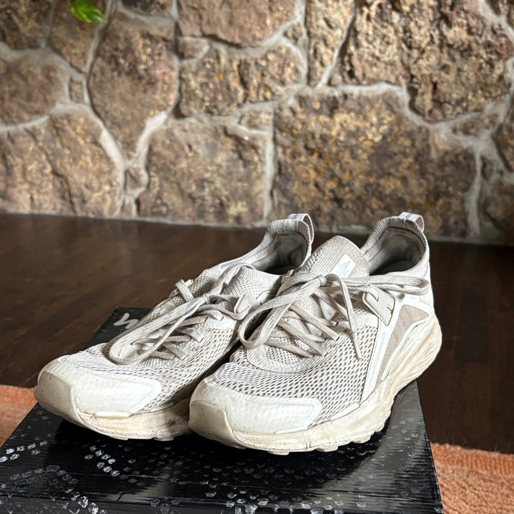 TNF Beige Mesh Sneakers